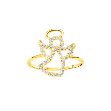 Angel Diamond Ring