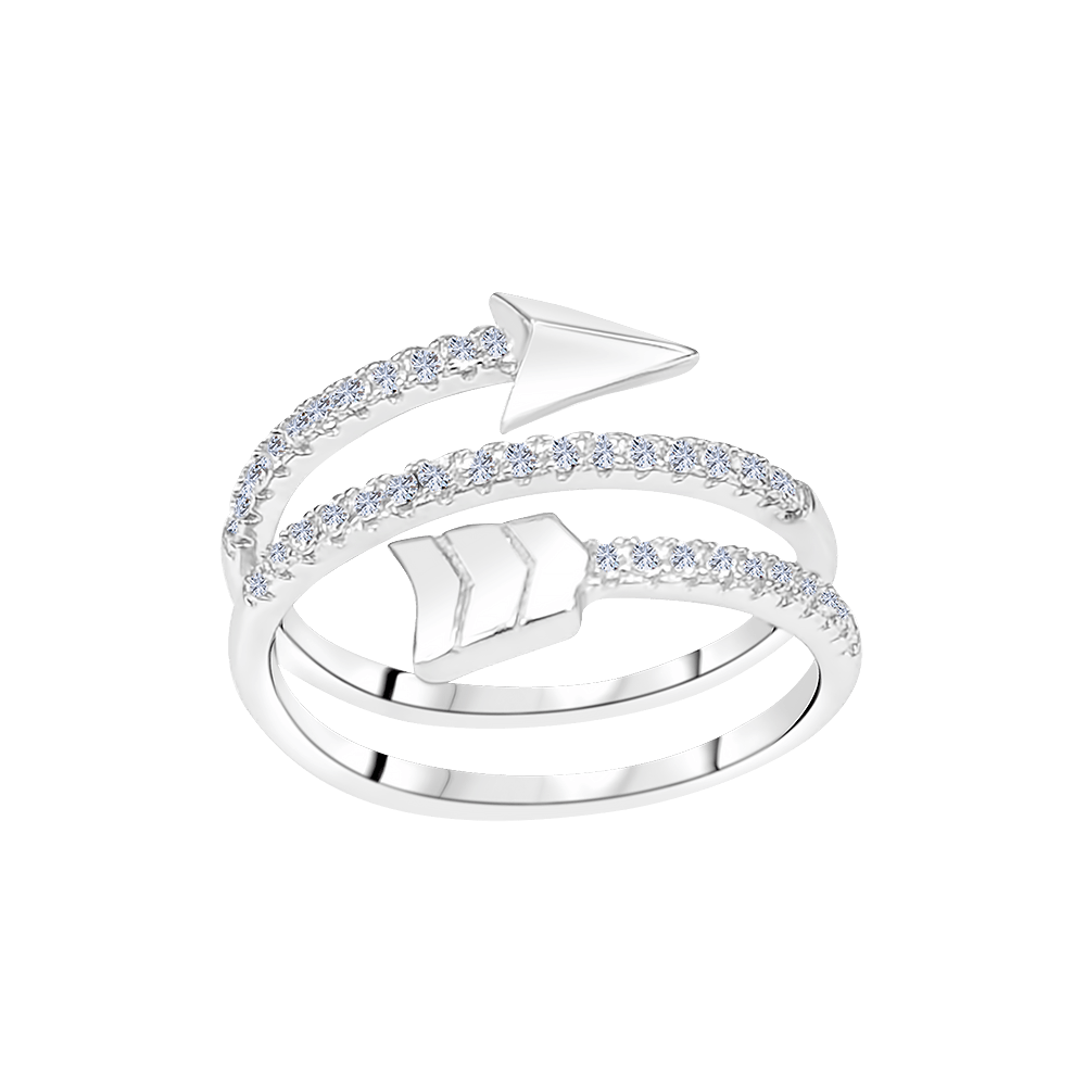 Arrow Diamond Ring