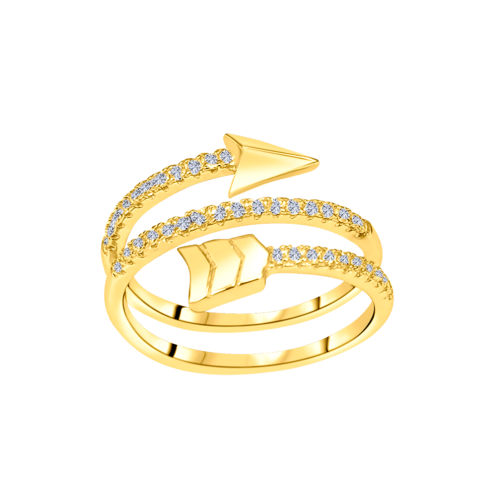 Arrow Diamond Ring
