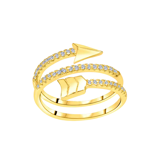 Arrow Diamond Ring