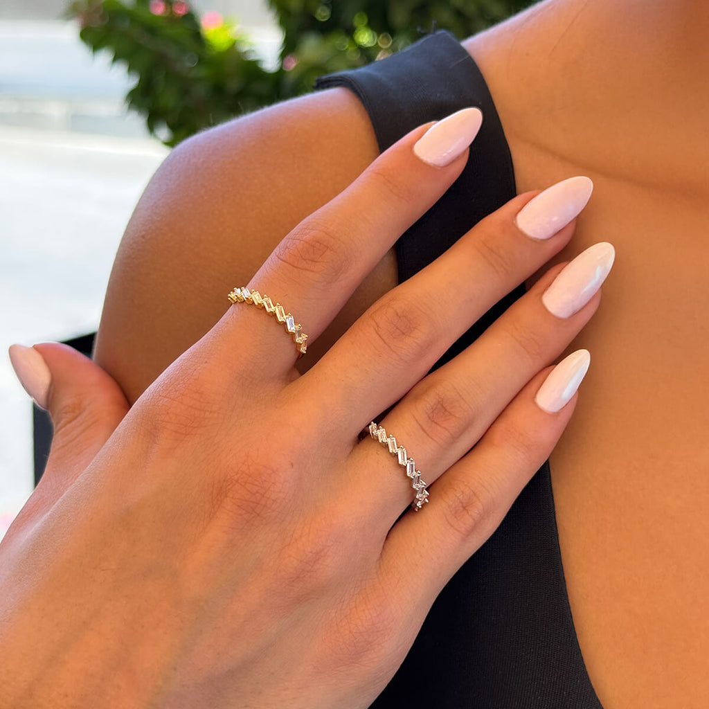 Baguette Diamonds Ring