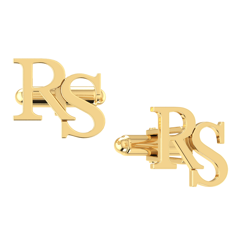 Custom Initials Cuff Links