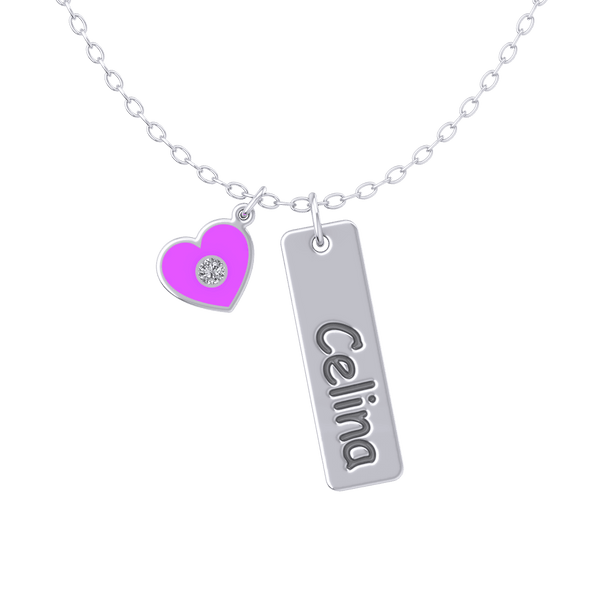 Baby Bar Name Gold 18K Necklace