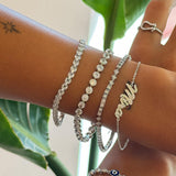 Snake Diamond Tennis Bracelet