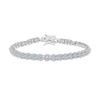 Snake Diamond Tennis Bracelet