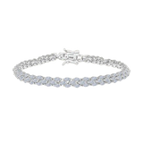 Snake Diamond Tennis Bracelet