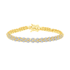 Snake Diamond Tennis Bracelet