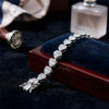 Heart Diamonds Tennis Bracelet