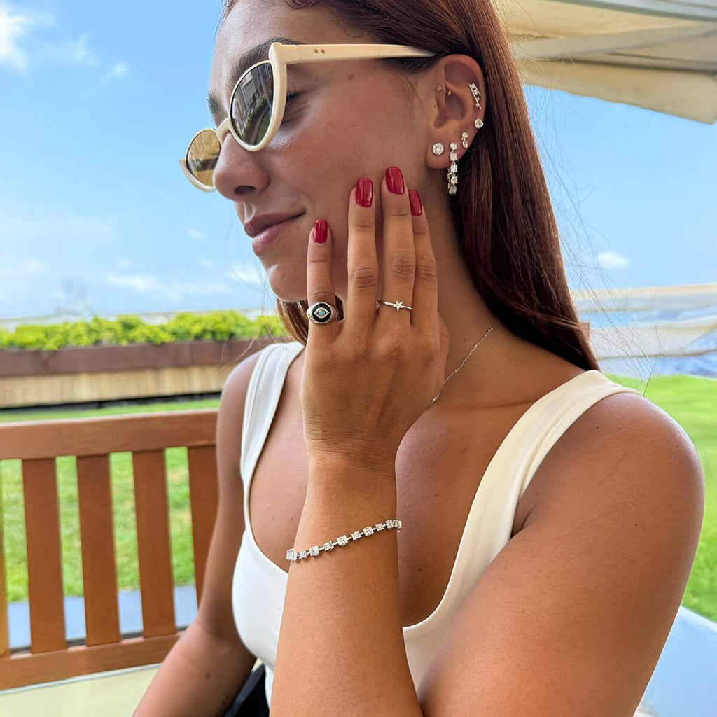 Lux Diamond Tennis Bracelet