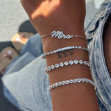 Spark Diamond Tennis Bracelet