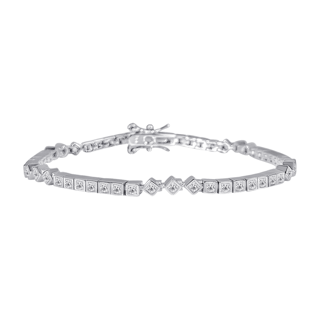 Spark Diamond Tennis Bracelet