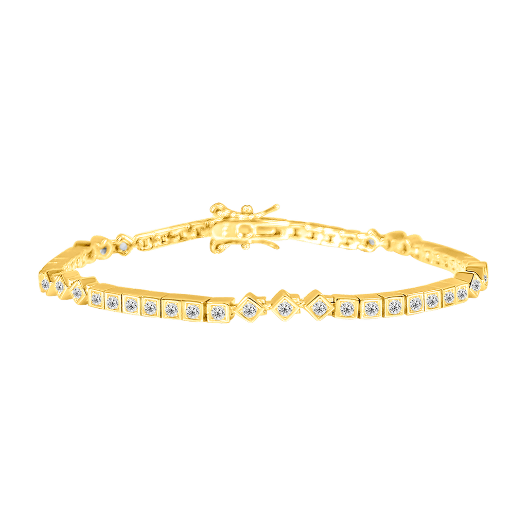 Spark Diamond Tennis Bracelet