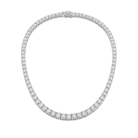 Classic Diamond Tennis Necklace