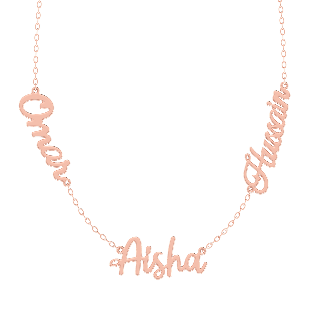 Multiple Names Necklace