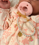 Baby Name Brooch Pacifier Holder