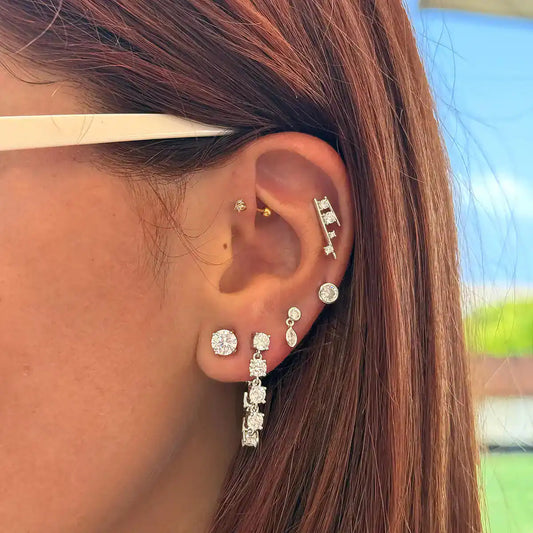 Angelic Diamond Studs