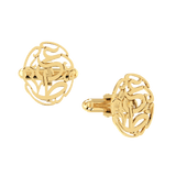 Arabic Initials Cuff Links