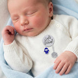 Baby Name Engraved Brooch