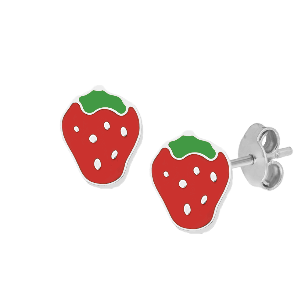 Baby Strawberry Studs