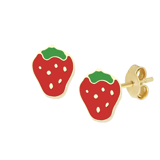 Baby Strawberry Studs