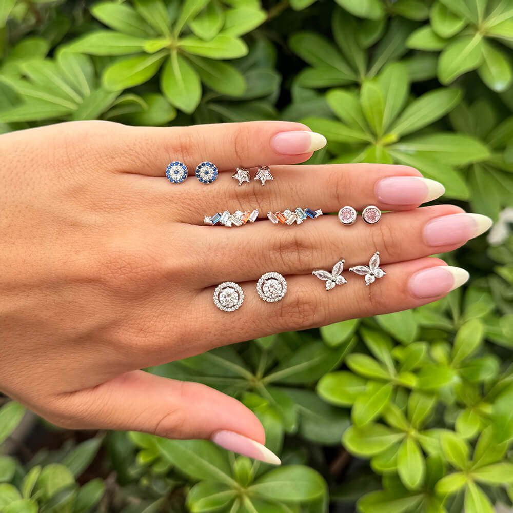 Butterfly Diamond Studs