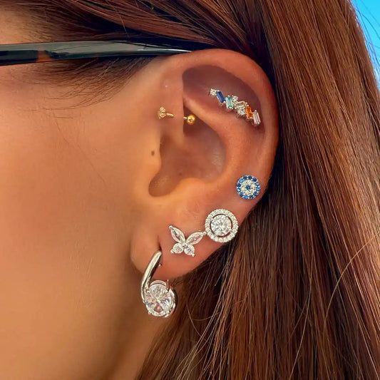 Candy Baguette Studs