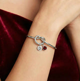 Love Knot Bangle Bracelet