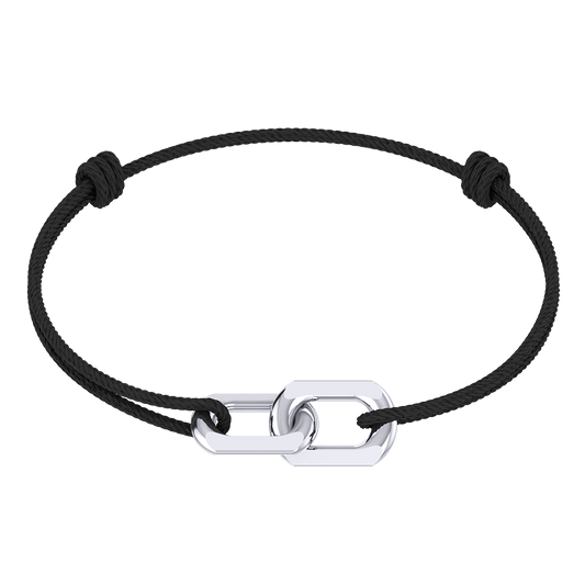 Chunky Links Cord Bracelet