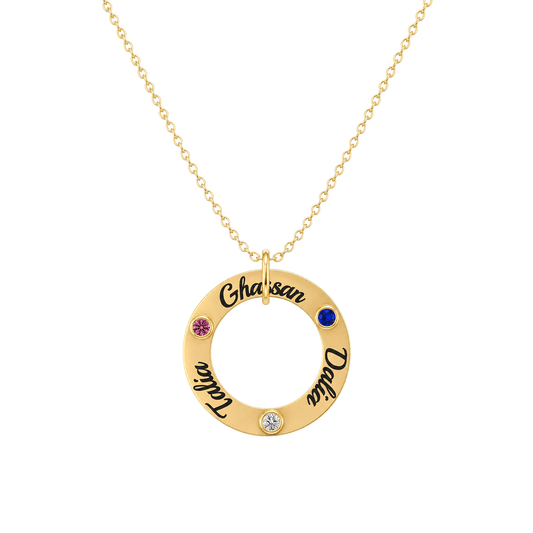 Circle Family Necklace