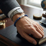 Cubic Bar Beads Bracelet