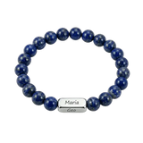 Cubic Bar Beads Bracelet