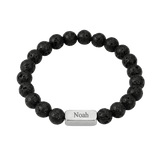 Cubic Bar Beads Bracelet