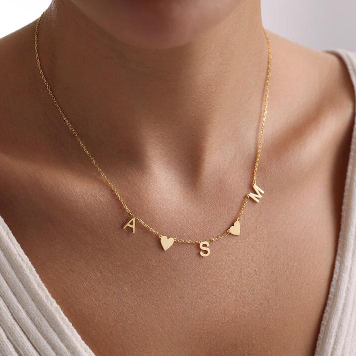Custom Initials Necklace