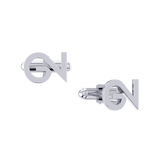 Custom Initials Cuff Links