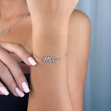 Custom Name Diamond Bracelet