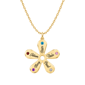 Daisy Family Necklace