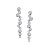 Diamond Hive Drop Earrings