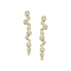 Diamond Hive Drop Earrings