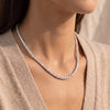 Classic Diamond Tennis Necklace