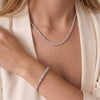 Classic Diamond Tennis Necklace