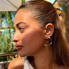 Fancy Diamond Hoops