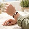 Flat Links Cord Bracelet