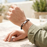 Flat Links Cord Bracelet