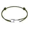 Flat Links Cord Bracelet