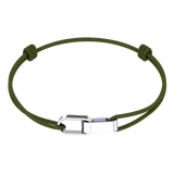 Flat Links Cord Bracelet