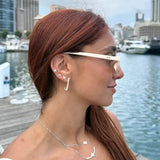 Fleur Diamond Studs