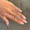 Leaf Diamond Studs