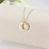 Interlocked Hoops Necklace