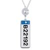Lebanon Car Plate Keychain