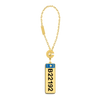 Lebanon Car Plate Keychain
